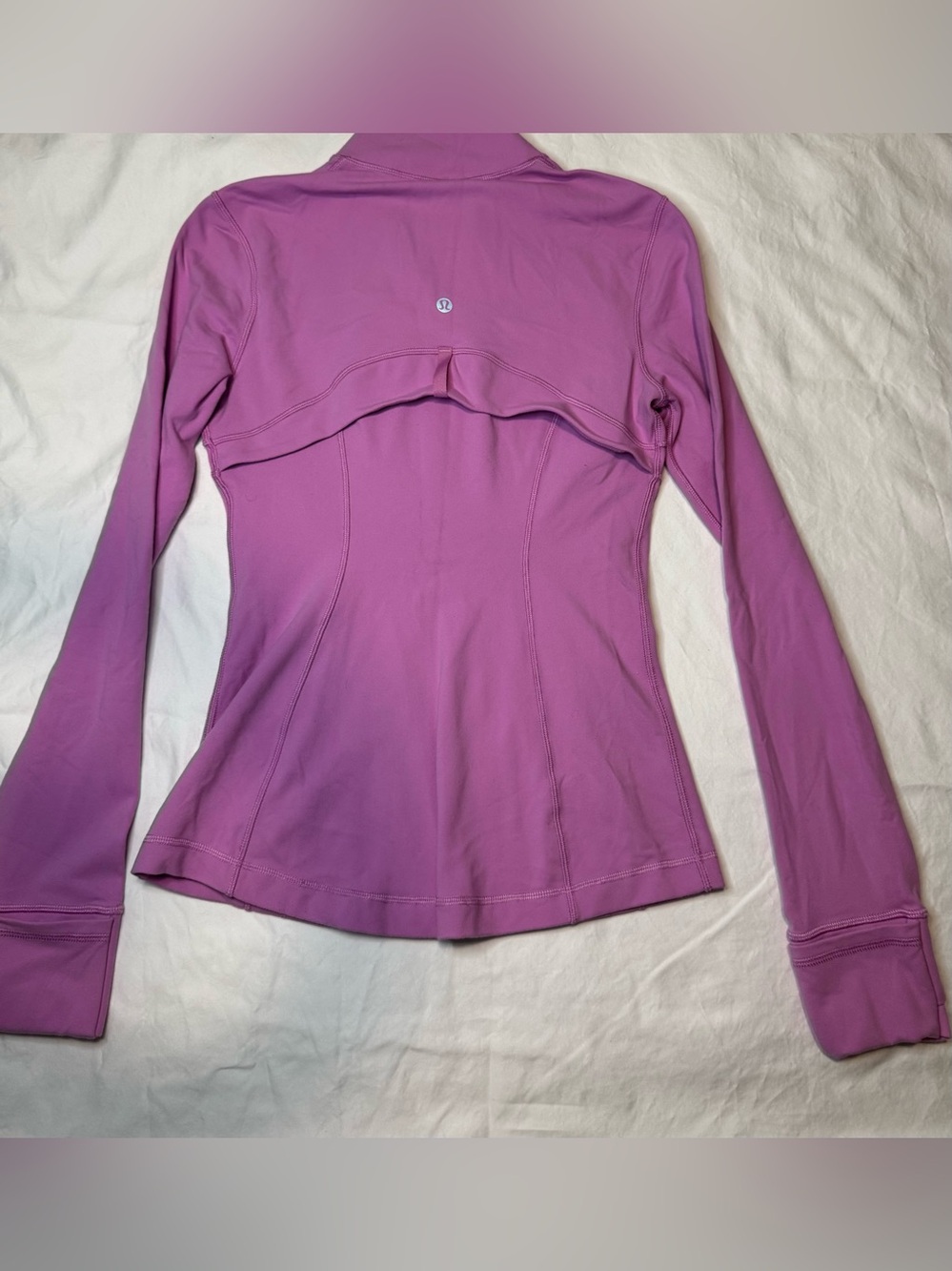 Lululemon Athletica Women’s Define Sweater Full Zip Sz 4 Light Pink - Picture 2 of 6